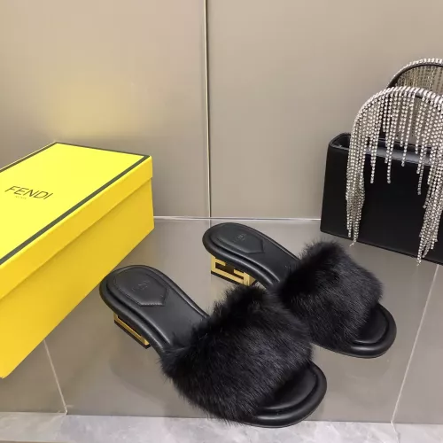 Replica Fendi Slippers For Women #1304685 $132.00 USD for Wholesale