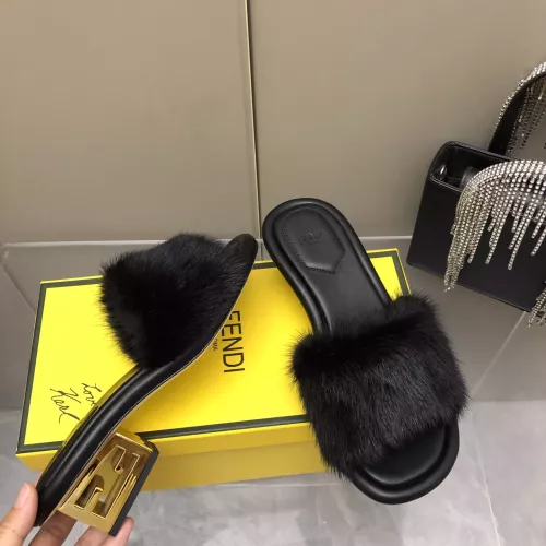 Replica Fendi Slippers For Women #1304685 $132.00 USD for Wholesale