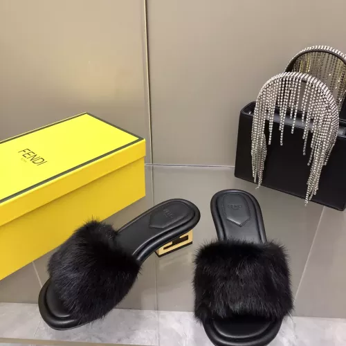 Replica Fendi Slippers For Women #1304685 $132.00 USD for Wholesale