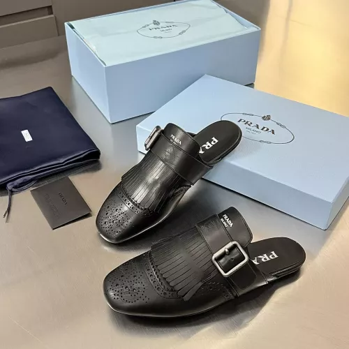 Wholesale Prada Slippers For Men #1304700 $98.00 USD, Wholesale Quality Replica Prada Slippers