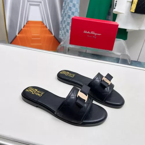 Replica Salvatore Ferragamo Slippers For Women #1304815 $85.00 USD for Wholesale