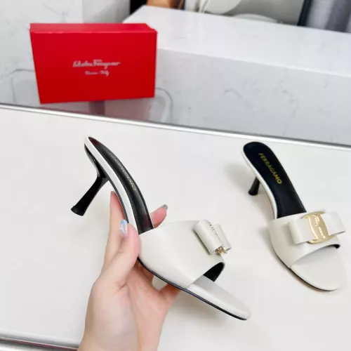 Replica Salvatore Ferragamo Slippers For Women #1304817 $85.00 USD for Wholesale