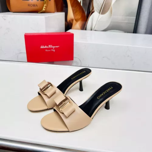 Wholesale Salvatore Ferragamo Slippers For Women #1304818 $85.00 USD, Wholesale Quality Replica Salvatore Ferragamo Slippers