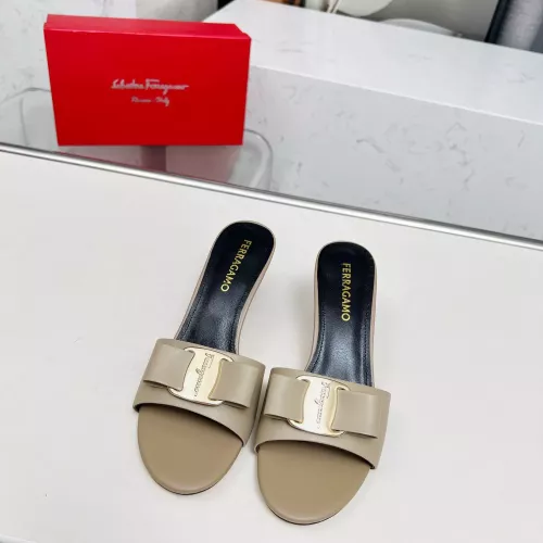 Replica Salvatore Ferragamo Slippers For Women #1304819 $85.00 USD for Wholesale