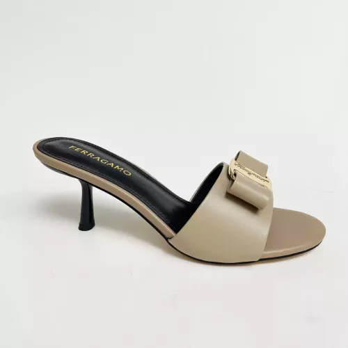 Replica Salvatore Ferragamo Slippers For Women #1304819 $85.00 USD for Wholesale