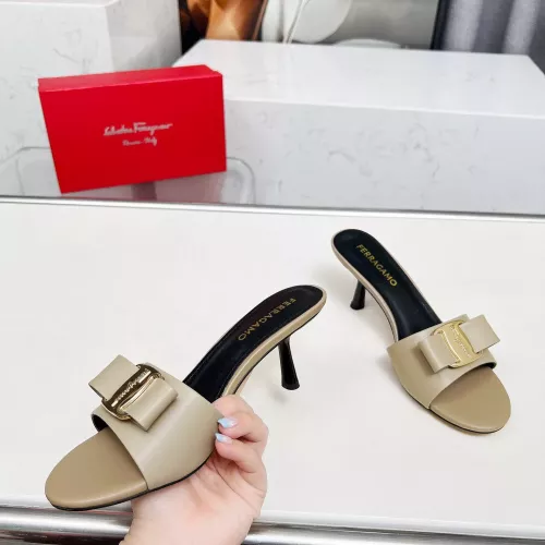 Replica Salvatore Ferragamo Slippers For Women #1304819 $85.00 USD for Wholesale