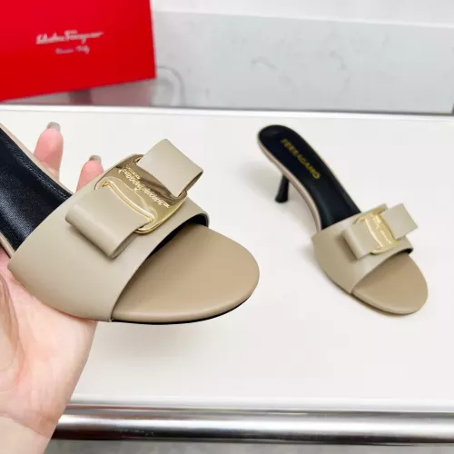 Replica Salvatore Ferragamo Slippers For Women #1304819 $85.00 USD for Wholesale