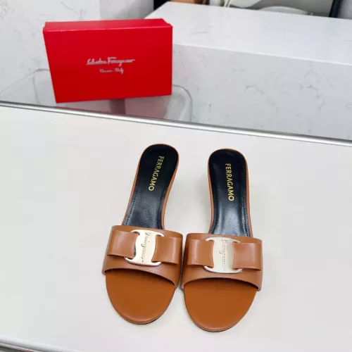 Replica Salvatore Ferragamo Slippers For Women #1304820 $85.00 USD for Wholesale