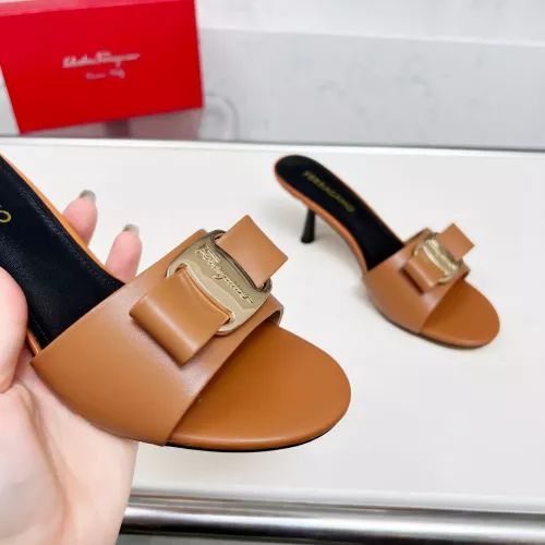 Replica Salvatore Ferragamo Slippers For Women #1304820 $85.00 USD for Wholesale