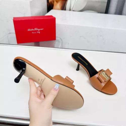 Replica Salvatore Ferragamo Slippers For Women #1304820 $85.00 USD for Wholesale