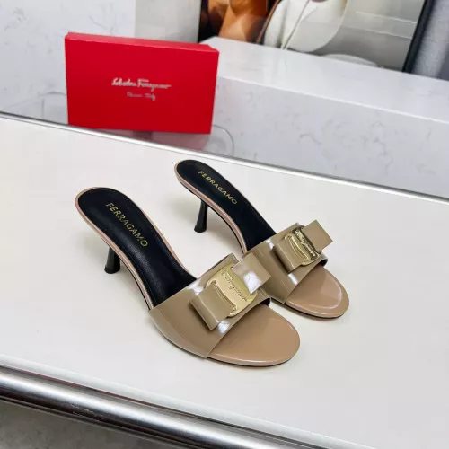 Replica Salvatore Ferragamo Slippers For Women #1304822 $85.00 USD for Wholesale