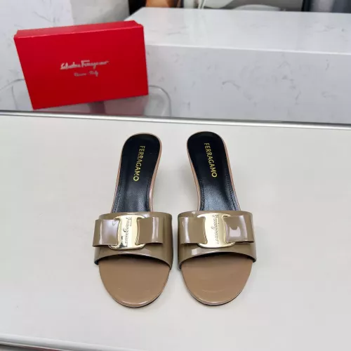 Replica Salvatore Ferragamo Slippers For Women #1304822 $85.00 USD for Wholesale