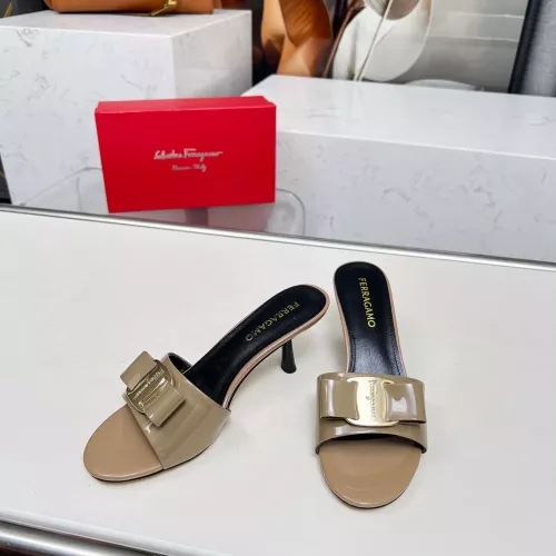 Replica Salvatore Ferragamo Slippers For Women #1304822 $85.00 USD for Wholesale