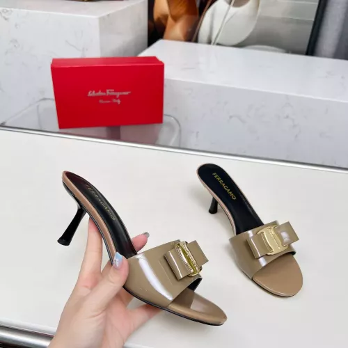 Replica Salvatore Ferragamo Slippers For Women #1304822 $85.00 USD for Wholesale