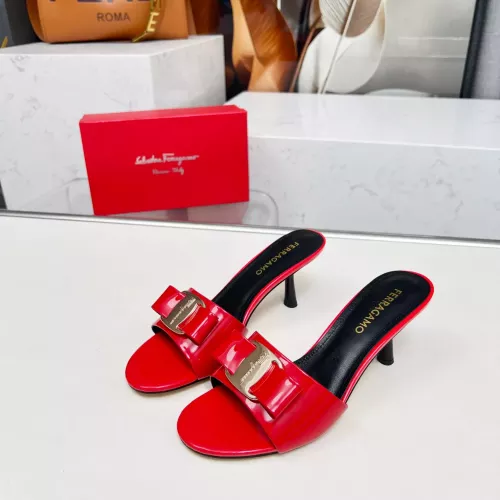 Wholesale Salvatore Ferragamo Slippers For Women #1304823 $85.00 USD, Wholesale Quality Replica Salvatore Ferragamo Slippers