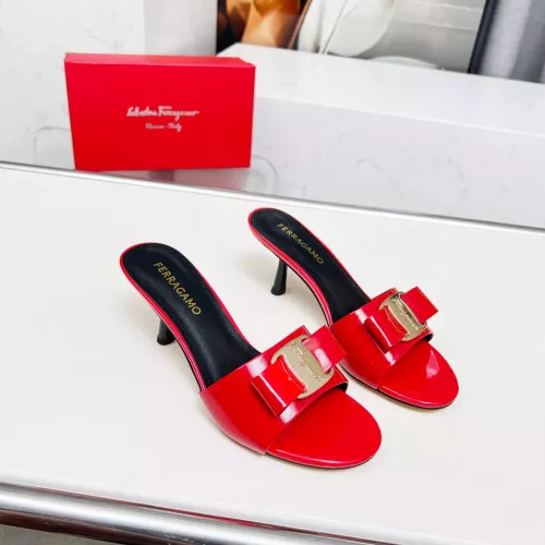 Replica Salvatore Ferragamo Slippers For Women #1304823 $85.00 USD for Wholesale