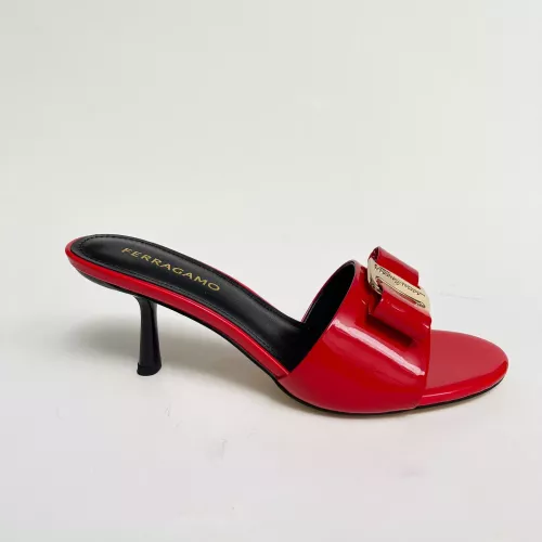 Replica Salvatore Ferragamo Slippers For Women #1304823 $85.00 USD for Wholesale