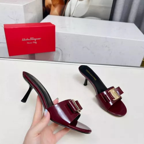 Replica Salvatore Ferragamo Slippers For Women #1304825 $85.00 USD for Wholesale