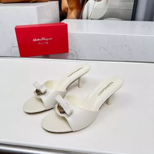 Wholesale Salvatore Ferragamo Slippers For Women #1304826 $85.00 USD, Wholesale Quality Replica Salvatore Ferragamo Slippers