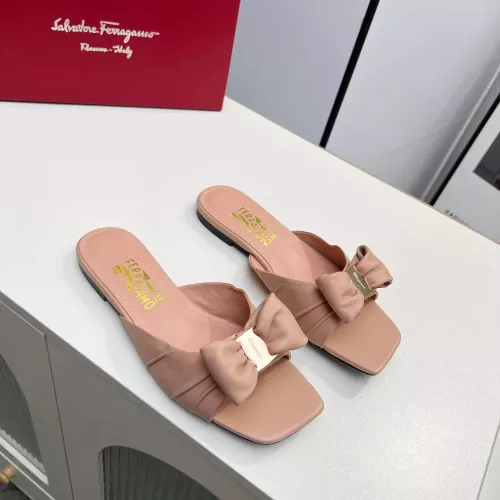 Replica Salvatore Ferragamo Slippers For Women #1304831 $85.00 USD for Wholesale