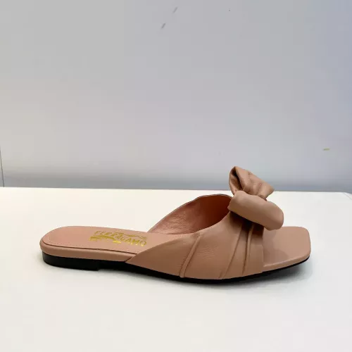 Replica Salvatore Ferragamo Slippers For Women #1304831 $85.00 USD for Wholesale