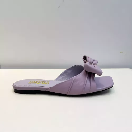 Replica Salvatore Ferragamo Slippers For Women #1304834 $85.00 USD for Wholesale