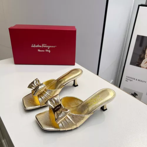 Replica Salvatore Ferragamo Slippers For Women #1304837 $88.00 USD for Wholesale