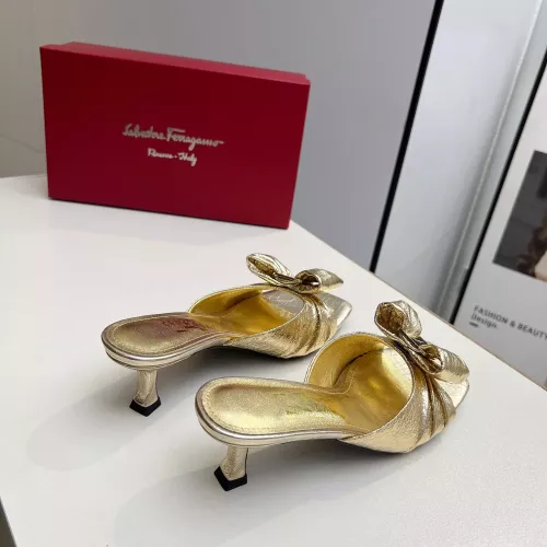 Replica Salvatore Ferragamo Slippers For Women #1304837 $88.00 USD for Wholesale