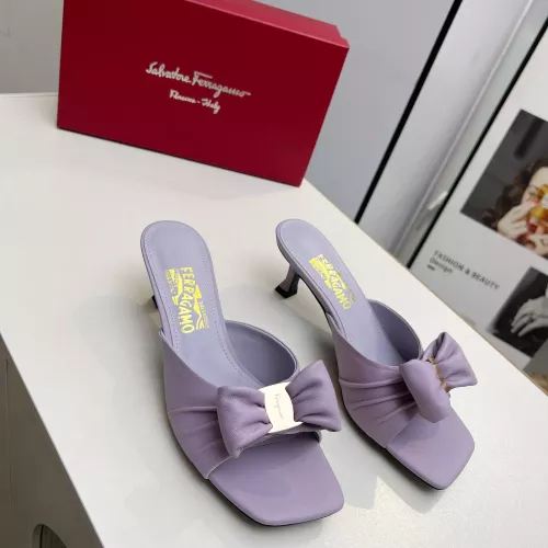 Wholesale Salvatore Ferragamo Slippers For Women #1304838 $88.00 USD, Wholesale Quality Replica Salvatore Ferragamo Slippers