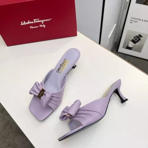 Replica Salvatore Ferragamo Slippers For Women #1304838 $88.00 USD for Wholesale