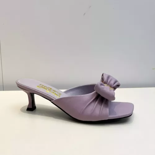 Replica Salvatore Ferragamo Slippers For Women #1304838 $88.00 USD for Wholesale