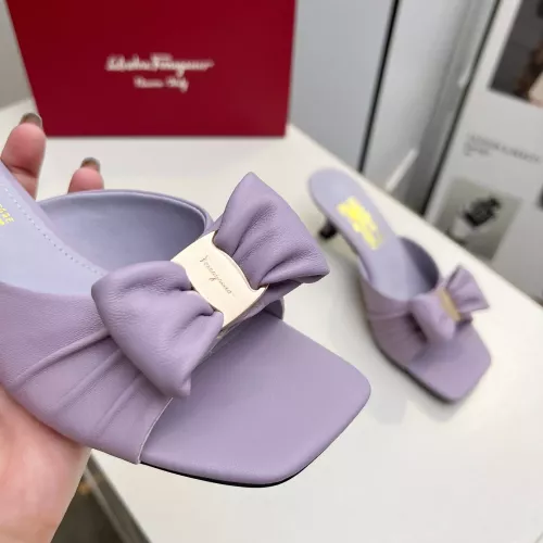 Replica Salvatore Ferragamo Slippers For Women #1304838 $88.00 USD for Wholesale