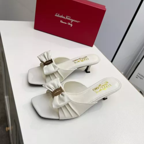 Replica Salvatore Ferragamo Slippers For Women #1304839 $88.00 USD for Wholesale