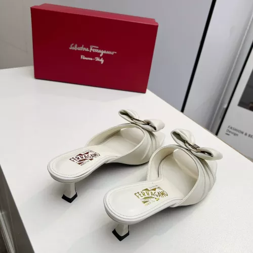 Replica Salvatore Ferragamo Slippers For Women #1304839 $88.00 USD for Wholesale