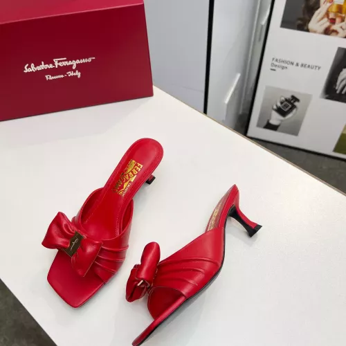 Replica Salvatore Ferragamo Slippers For Women #1304843 $88.00 USD for Wholesale