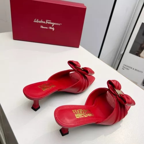 Replica Salvatore Ferragamo Slippers For Women #1304843 $88.00 USD for Wholesale