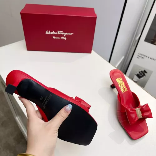 Replica Salvatore Ferragamo Slippers For Women #1304843 $88.00 USD for Wholesale