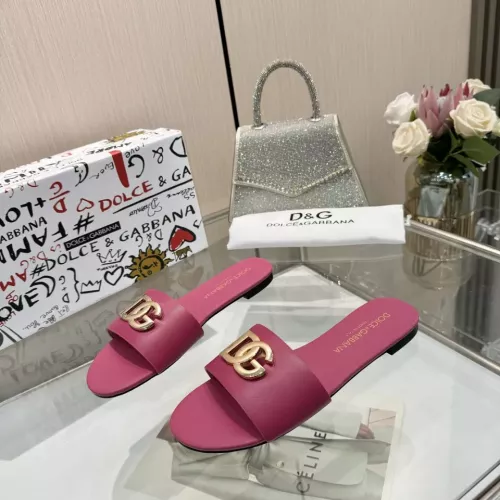 Wholesale Dolce &amp; Gabbana D&amp;G Slippers For Women #1305111 $80.00 USD, Wholesale Quality Replica Dolce &amp; Gabbana D&amp;G Slippers