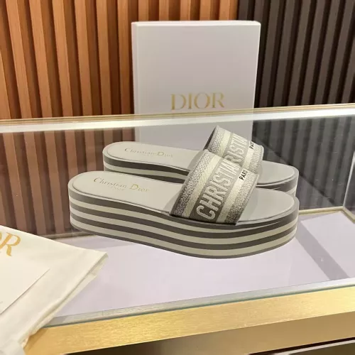 Replica Christian Dior Slippers For Women #1305126 $82.00 USD for Wholesale