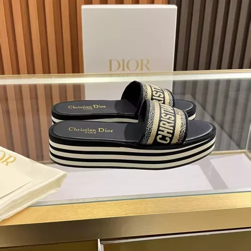 Replica Christian Dior Slippers For Women #1305127 $82.00 USD for Wholesale