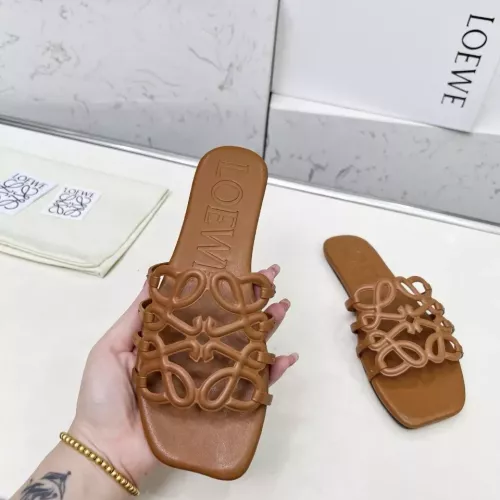 Replica LOEWE Slippers For Women #1305276 $82.00 USD for Wholesale