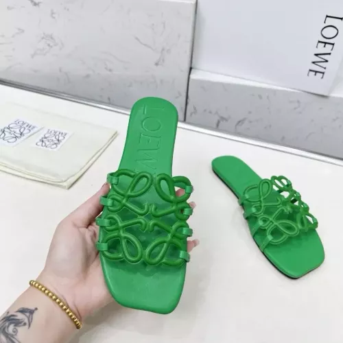 Replica LOEWE Slippers For Women #1305277 $82.00 USD for Wholesale