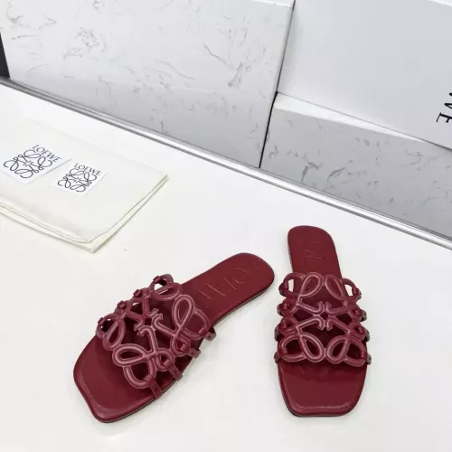 Replica LOEWE Slippers For Women #1305278 $82.00 USD for Wholesale