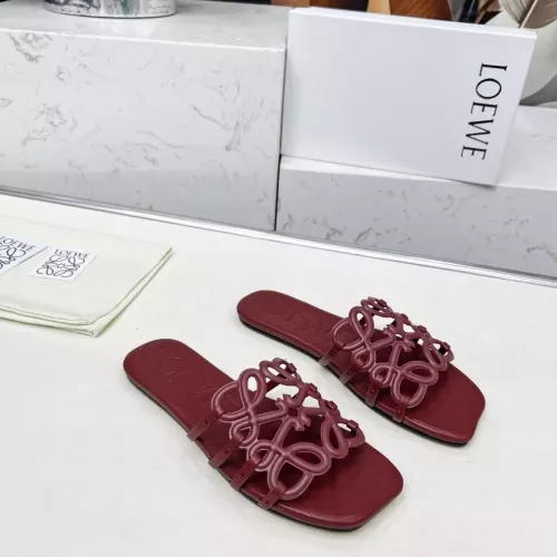 Replica LOEWE Slippers For Women #1305278 $82.00 USD for Wholesale