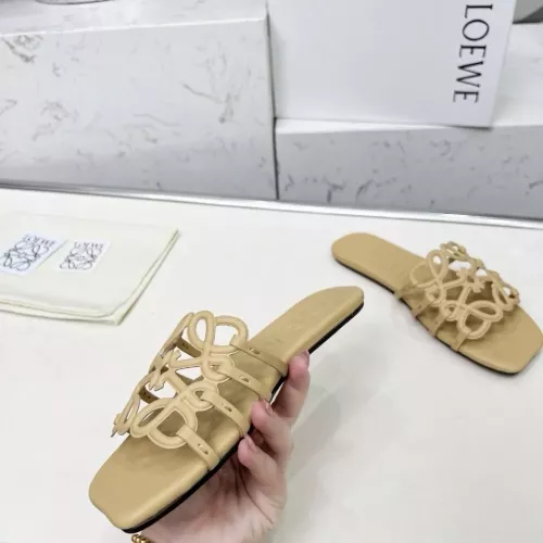 Replica LOEWE Slippers For Women #1305280 $82.00 USD for Wholesale