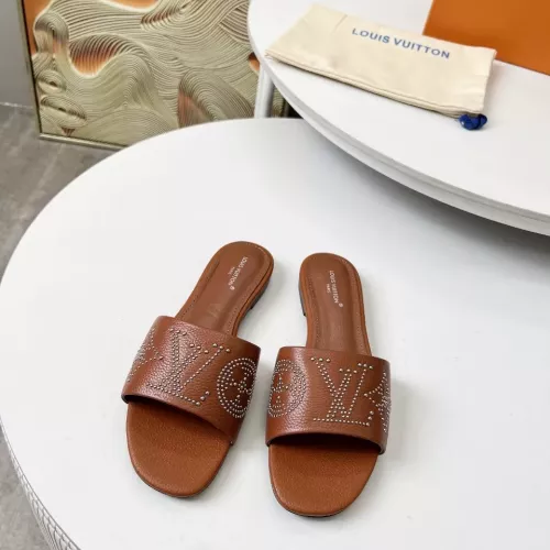 Wholesale Louis Vuitton Slippers For Women #1305288 $85.00 USD, Wholesale Quality Replica Louis Vuitton Slippers