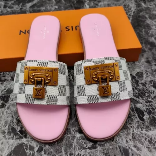 Wholesale Louis Vuitton Slippers For Women #1305805 $56.00 USD, Wholesale Quality Replica Louis Vuitton Slippers