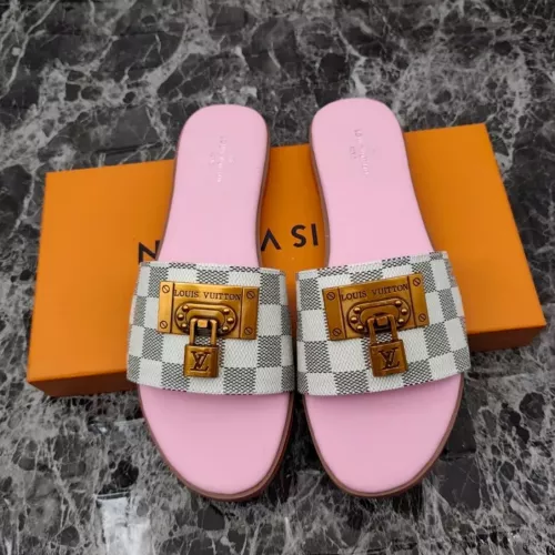 Replica Louis Vuitton Slippers For Women #1305805 $56.00 USD for Wholesale