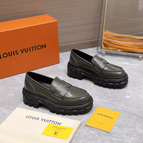 Replica Louis Vuitton LV Oxfords Shoes For Women #1306111 $118.00 USD for Wholesale