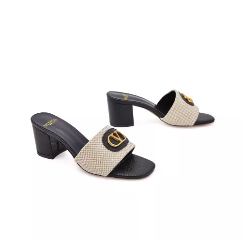 Replica Valentino Slippers For Women #1306189 $85.00 USD for Wholesale